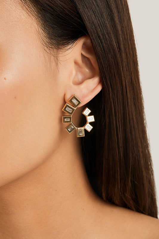 Yellow Mirage Küpe - MuffGem