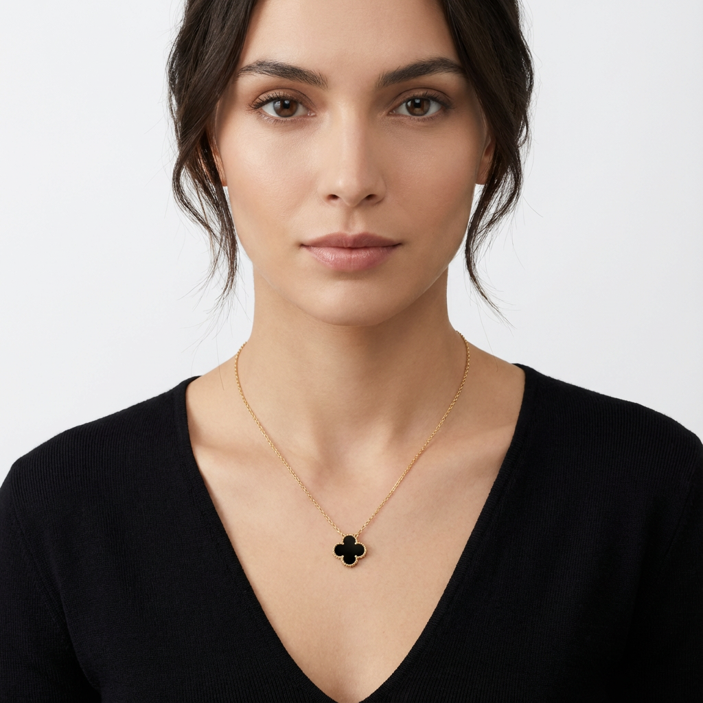 VCA Clovisse Pure Kolye (İthal Kutulu Model)