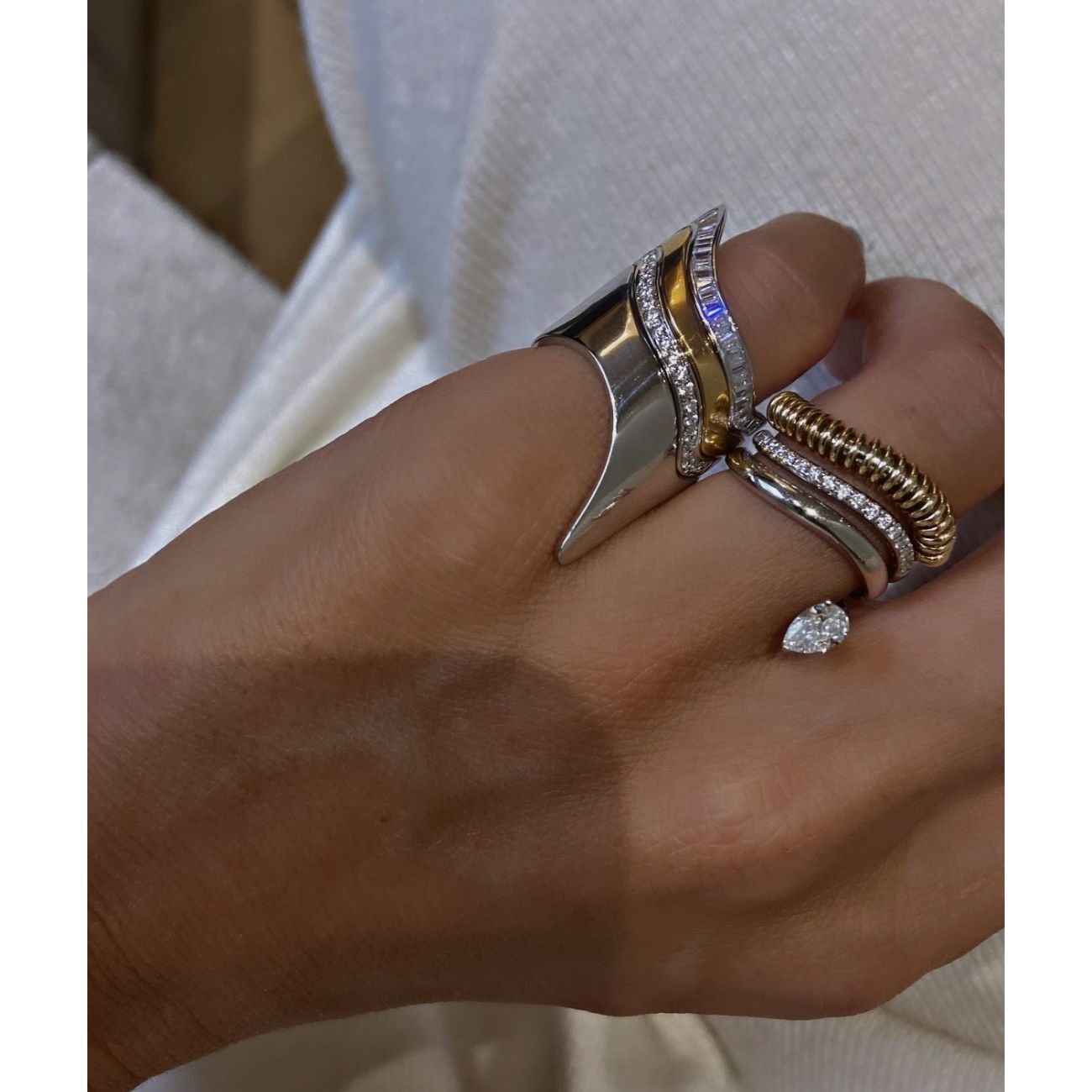 Molten Drop Yüzük - MuffGem