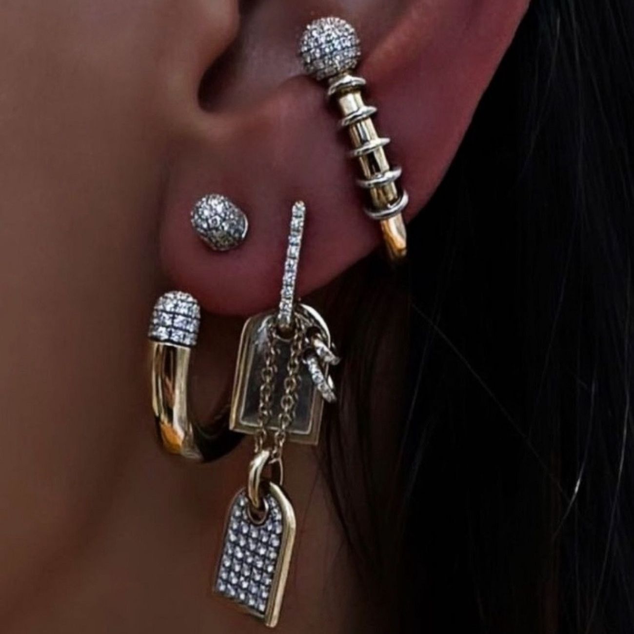 Auric Stream Küpe - MuffGem