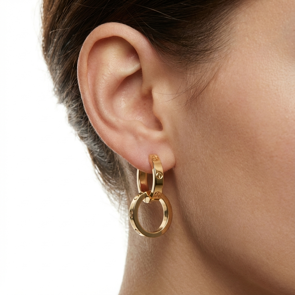 Ivy Paragon Küpe (İthal Kutulu Model)