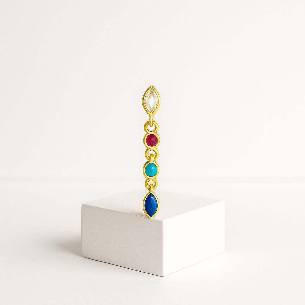 Mirela Leafline Küpe - MuffGem