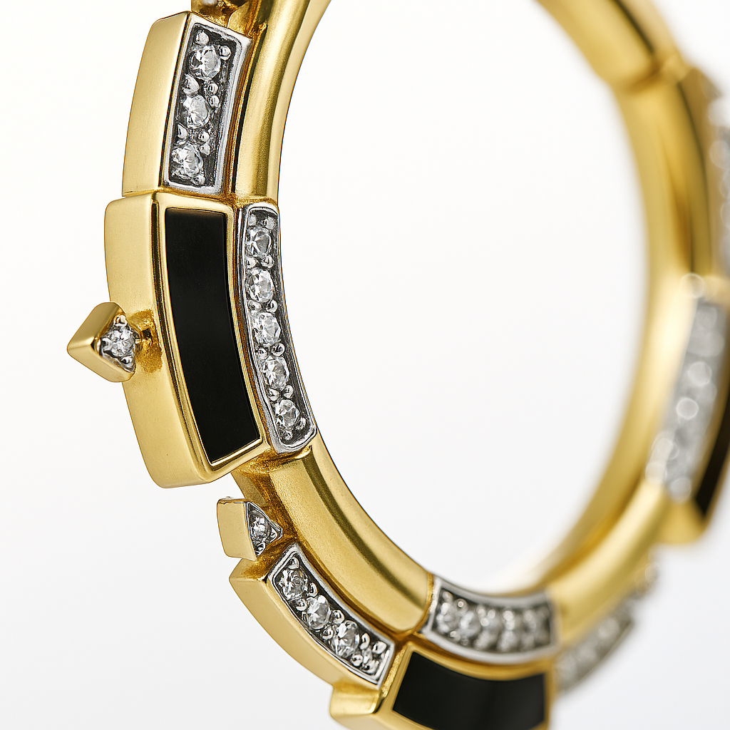 Noctelle Hoops Küpe - MuffGem