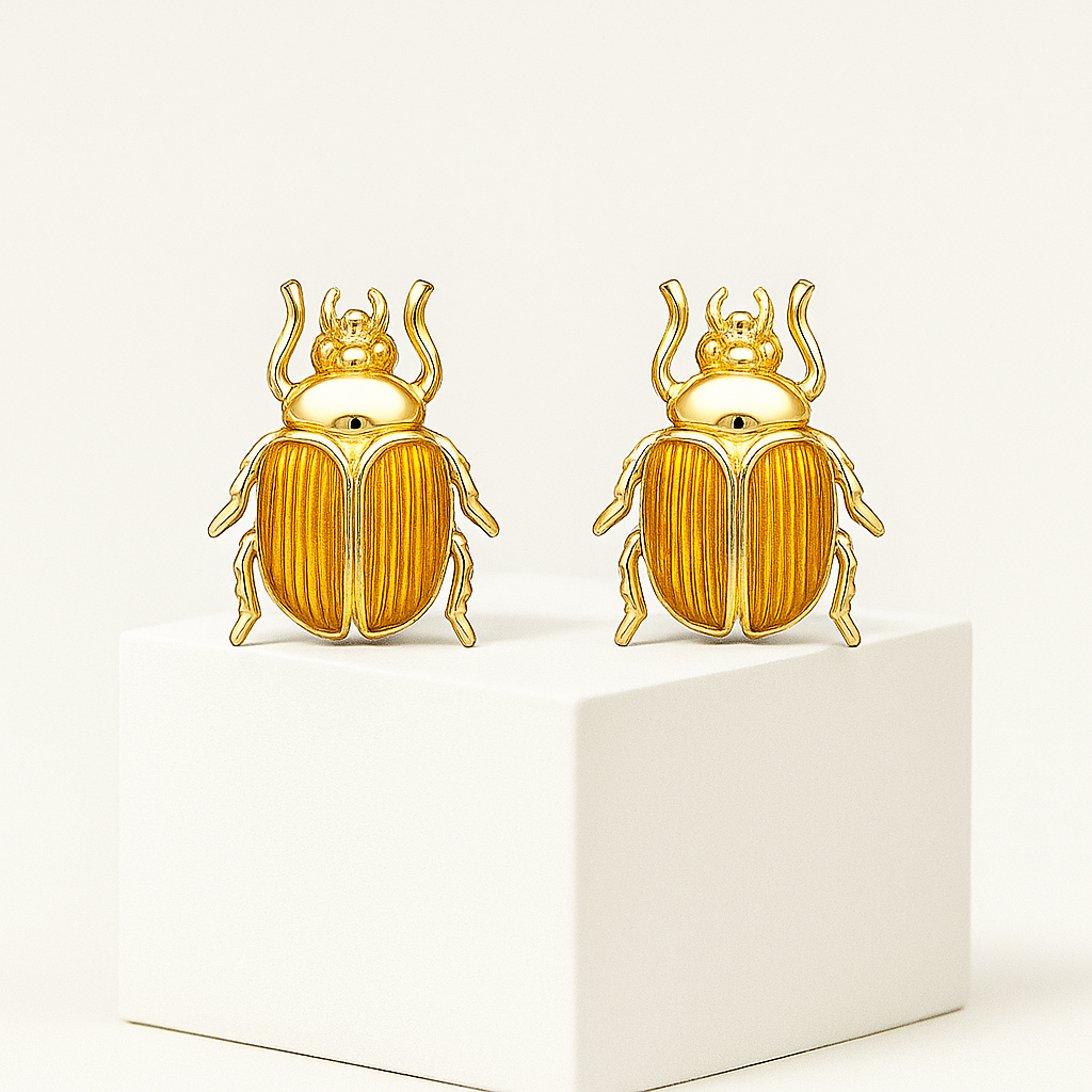 Aurelion Beetle Küpe - MuffGem