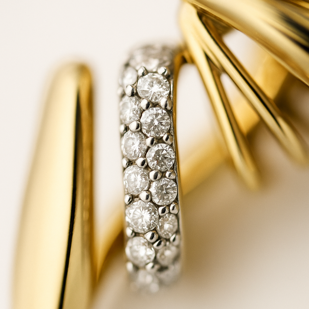 Tam Kulak Sarmalı Earcuff - MuffGem