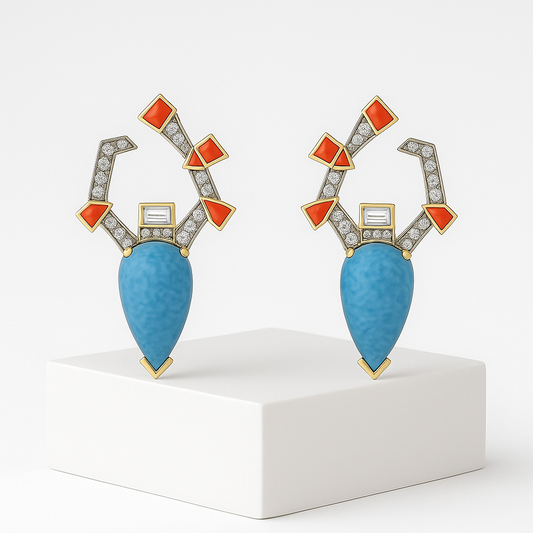 Cosmic Primitives Küpe - MuffGem