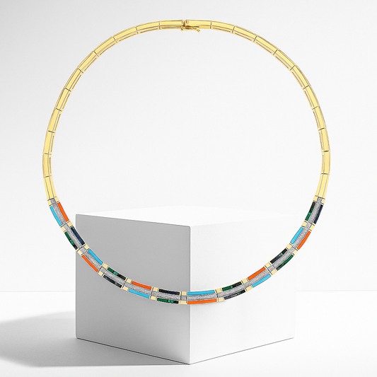 Pulse Mosaic Kolye - MuffGem