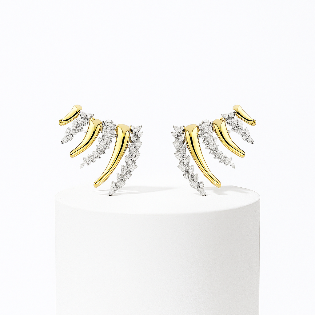 Серьга-крыло