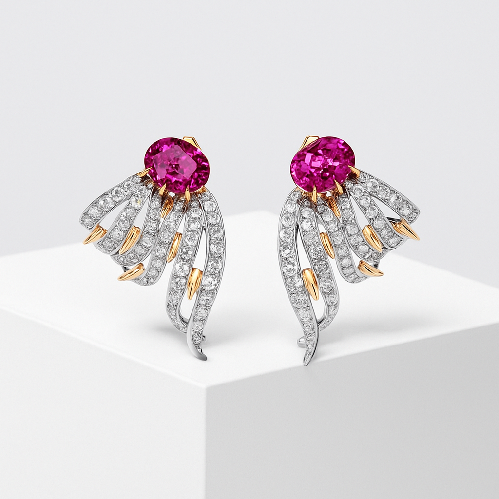 Серьги Comete Cerise