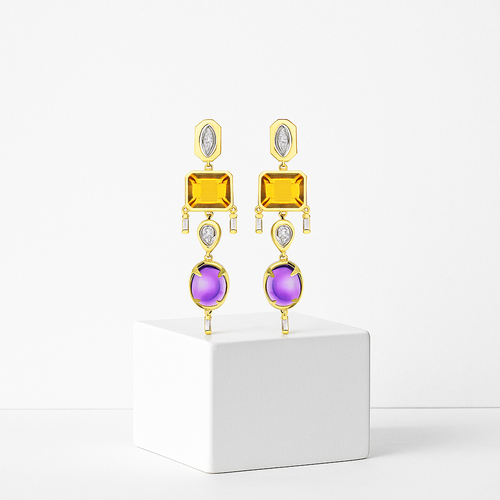 Imperial Fusion Cascades Küpe