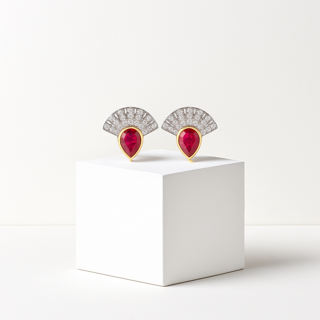 Fanburst Studs Küpe