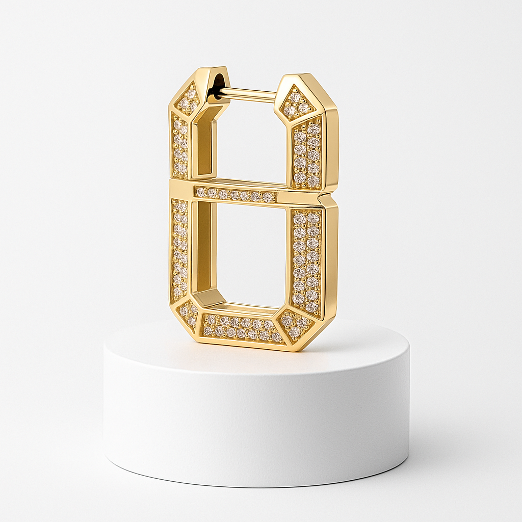 Pavé Skyline Earrings