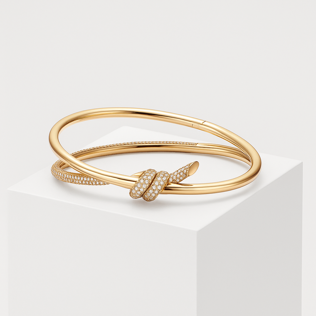 Блестящий зажим