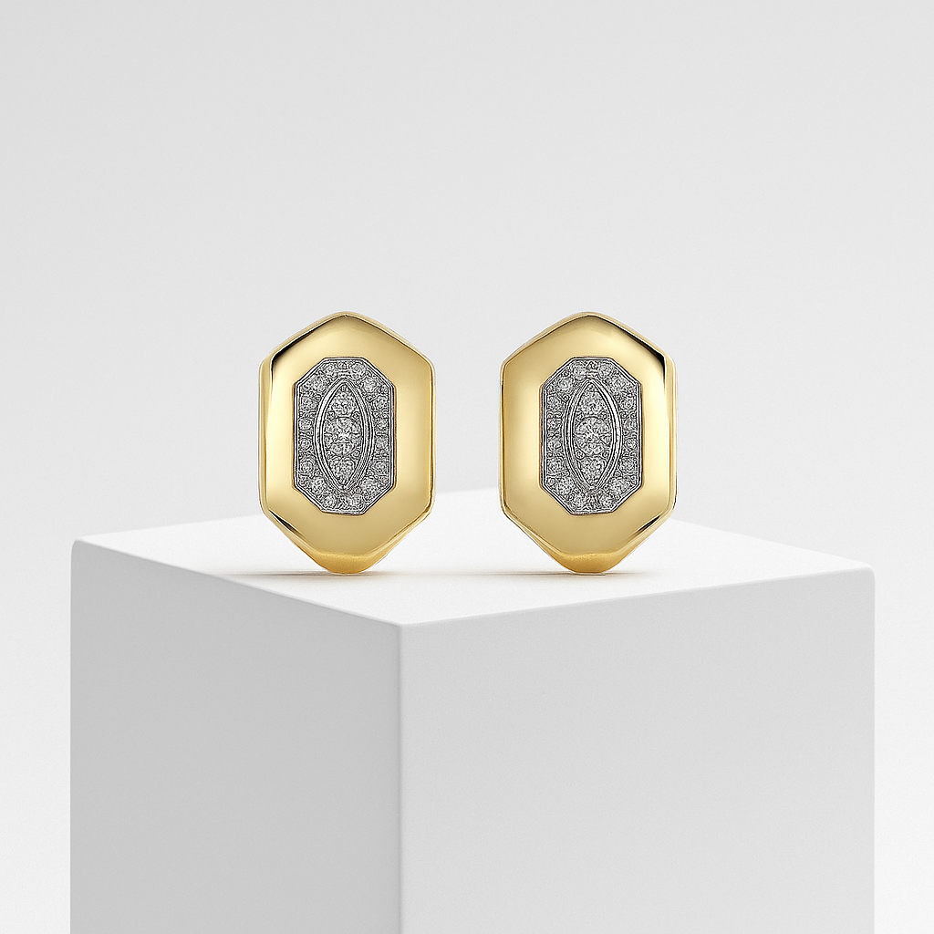 Серьга маркиза