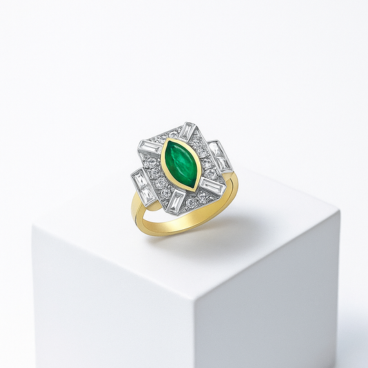 Regal Emerald Yüzük