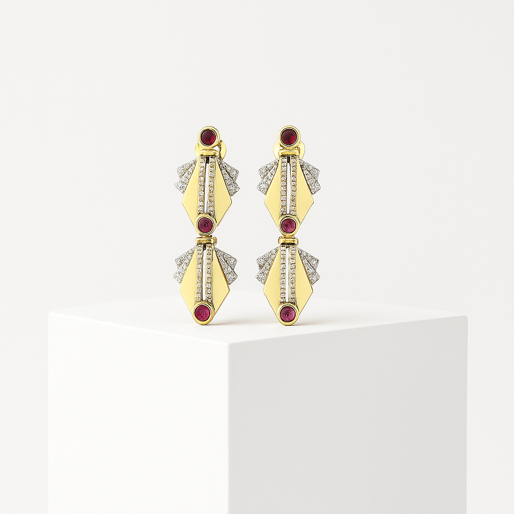 Серьга «Мистическая муза»