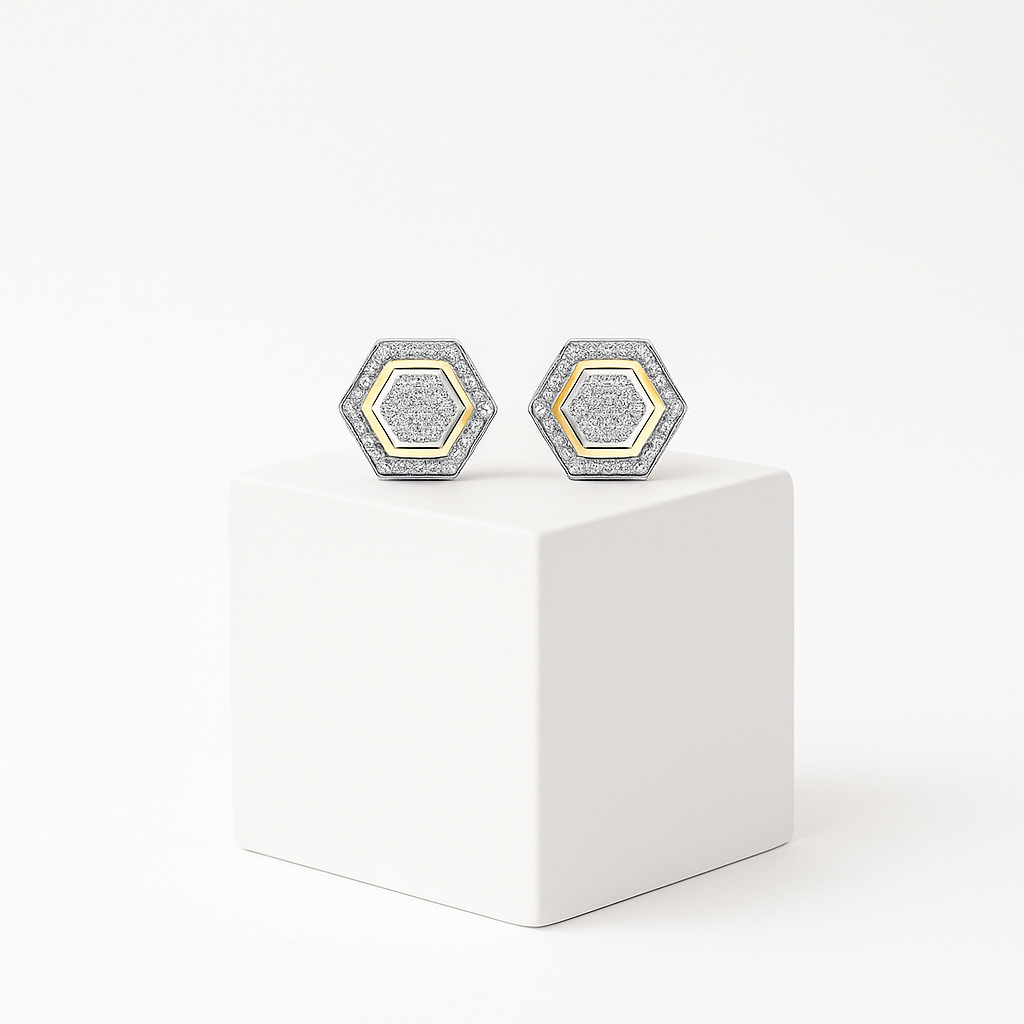 Hexagon Radiance Küpe