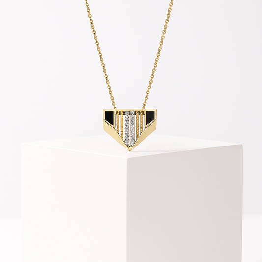Daphne Necklace – Black