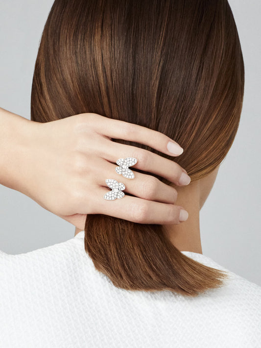 VCA Wing Duo Yüzük (İthal Kutulu Model)