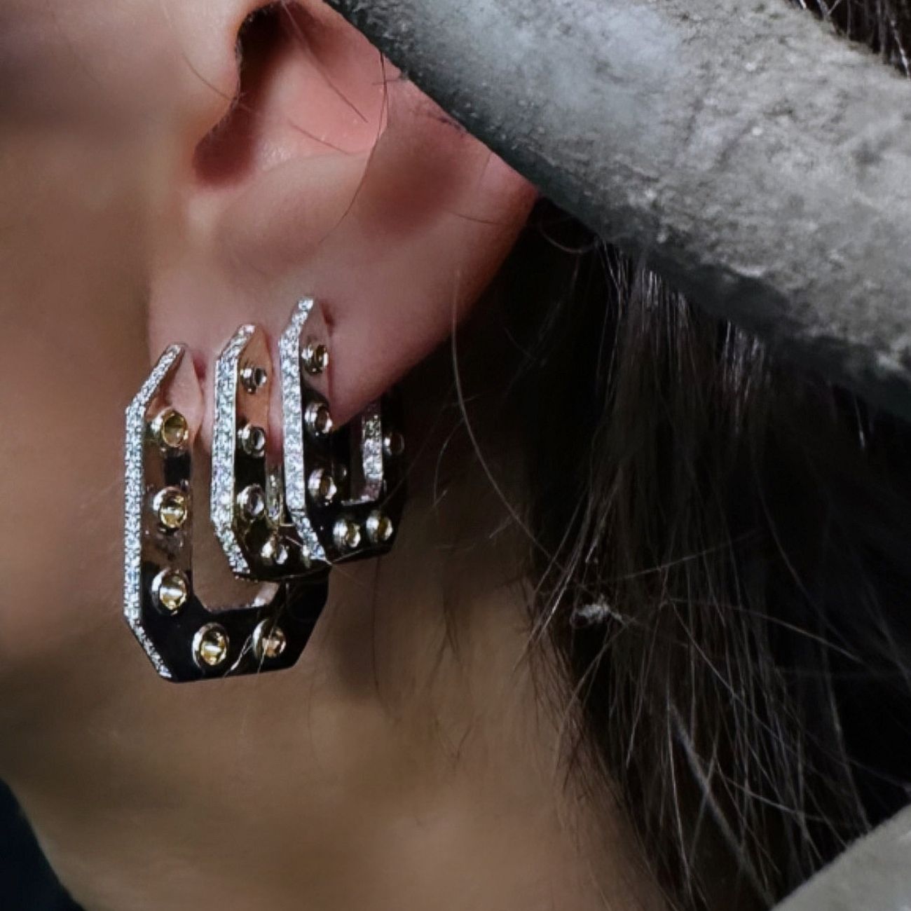 Eyet Hoop Küpe - MuffGem