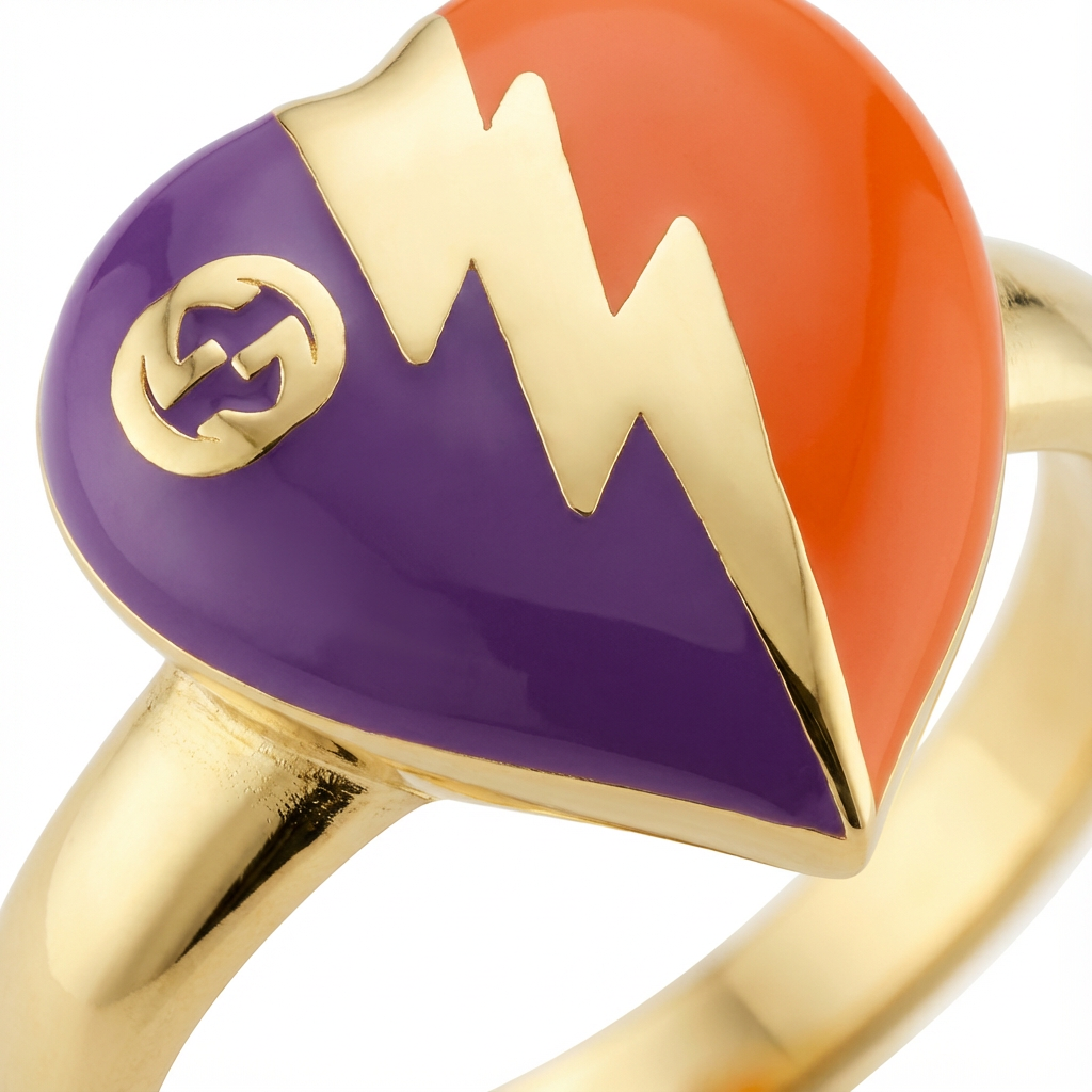 Volt Heart Yüzük (İthal Kutulu Model)