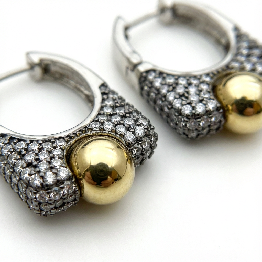 Sculptural Globe Earrings