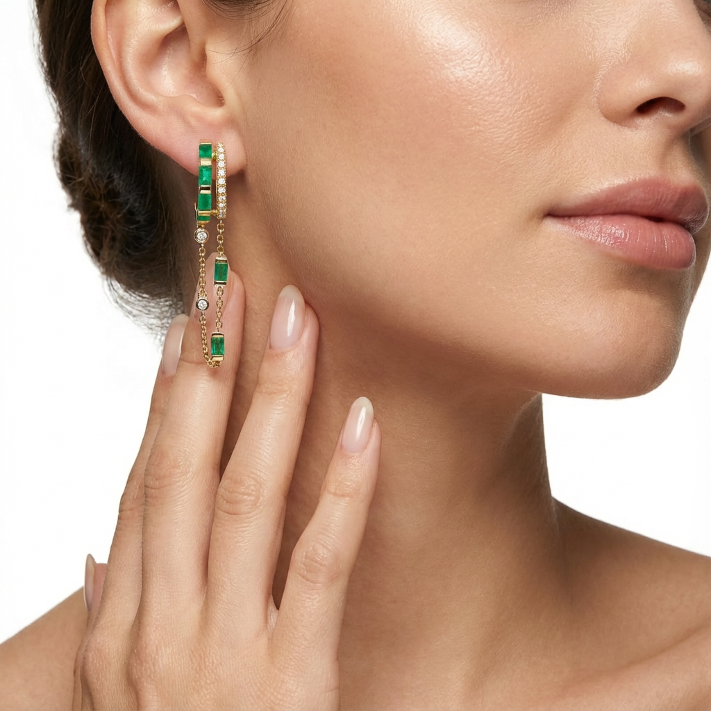 Delicate Glace Küpe