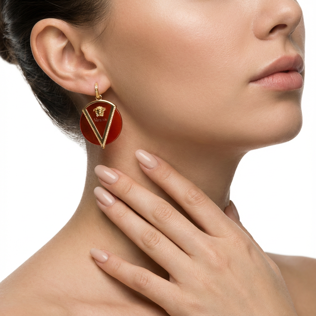 Серьги Ruby Vertex (импортная модель)