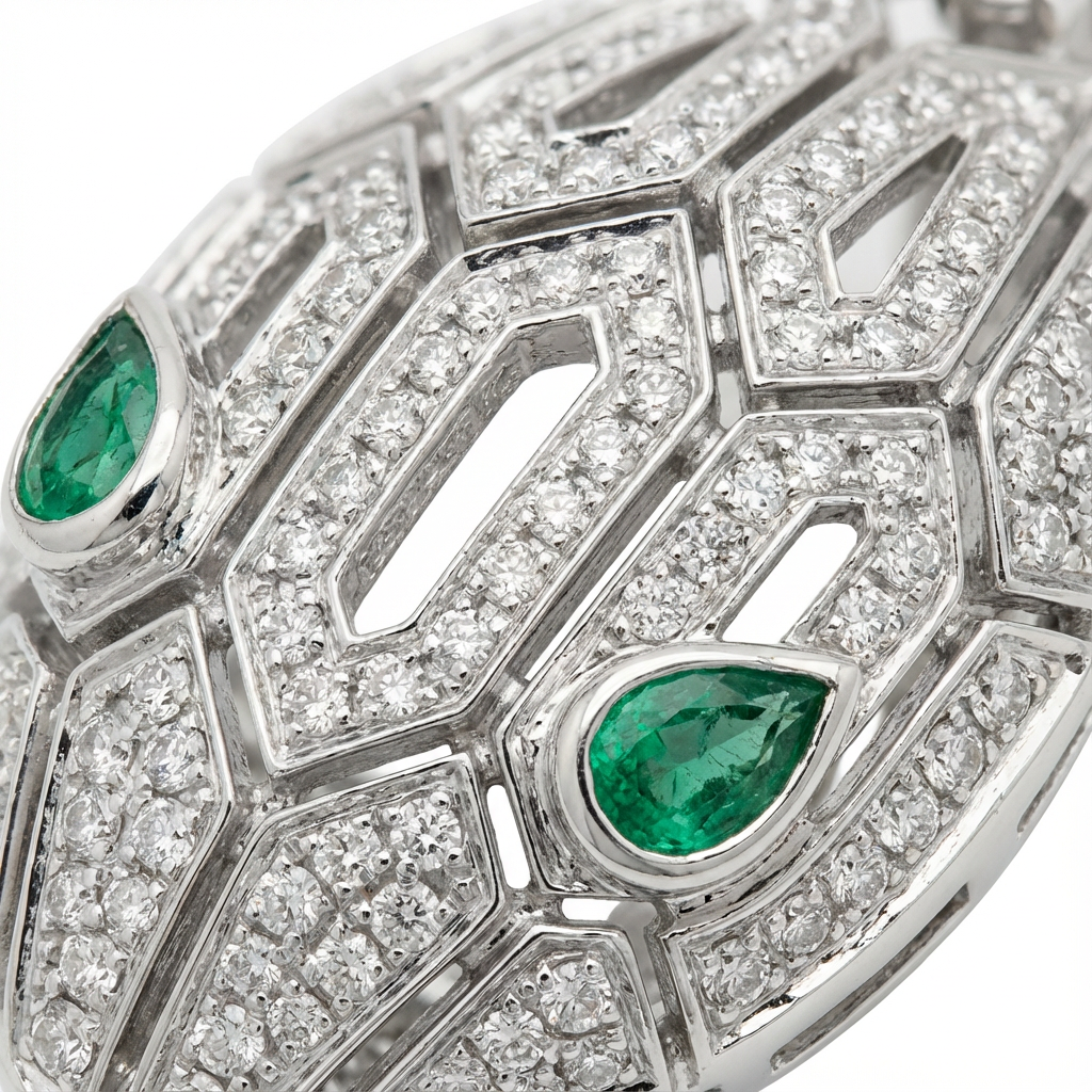 Serpentis Eye Küpe (İthal Kutulu Model)