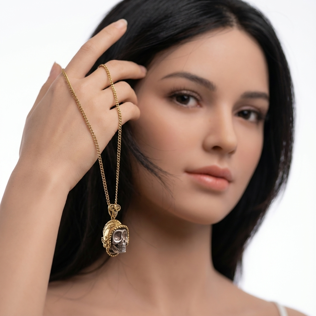 Кулон в виде имперского шлема (импортная модель в коробке)