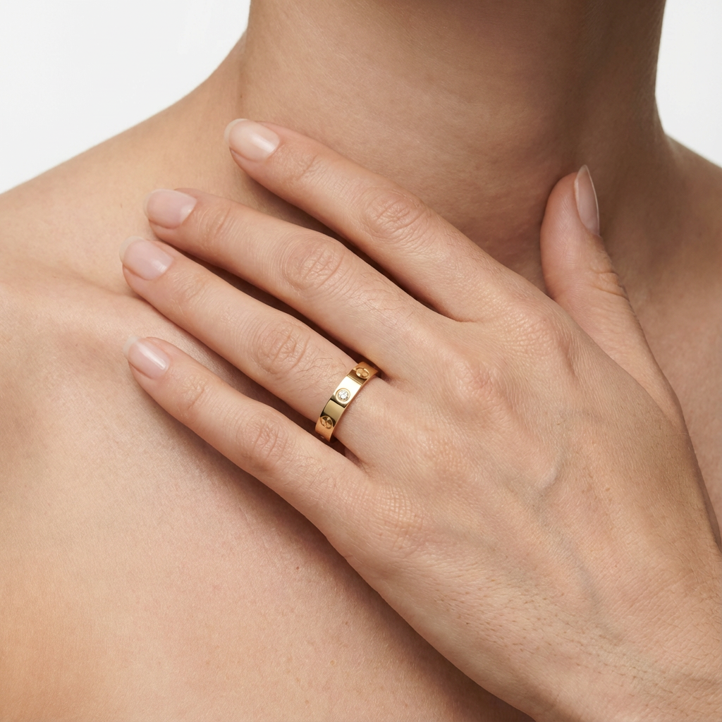 Icon Screw Yüzük (İthal Kutulu Model)