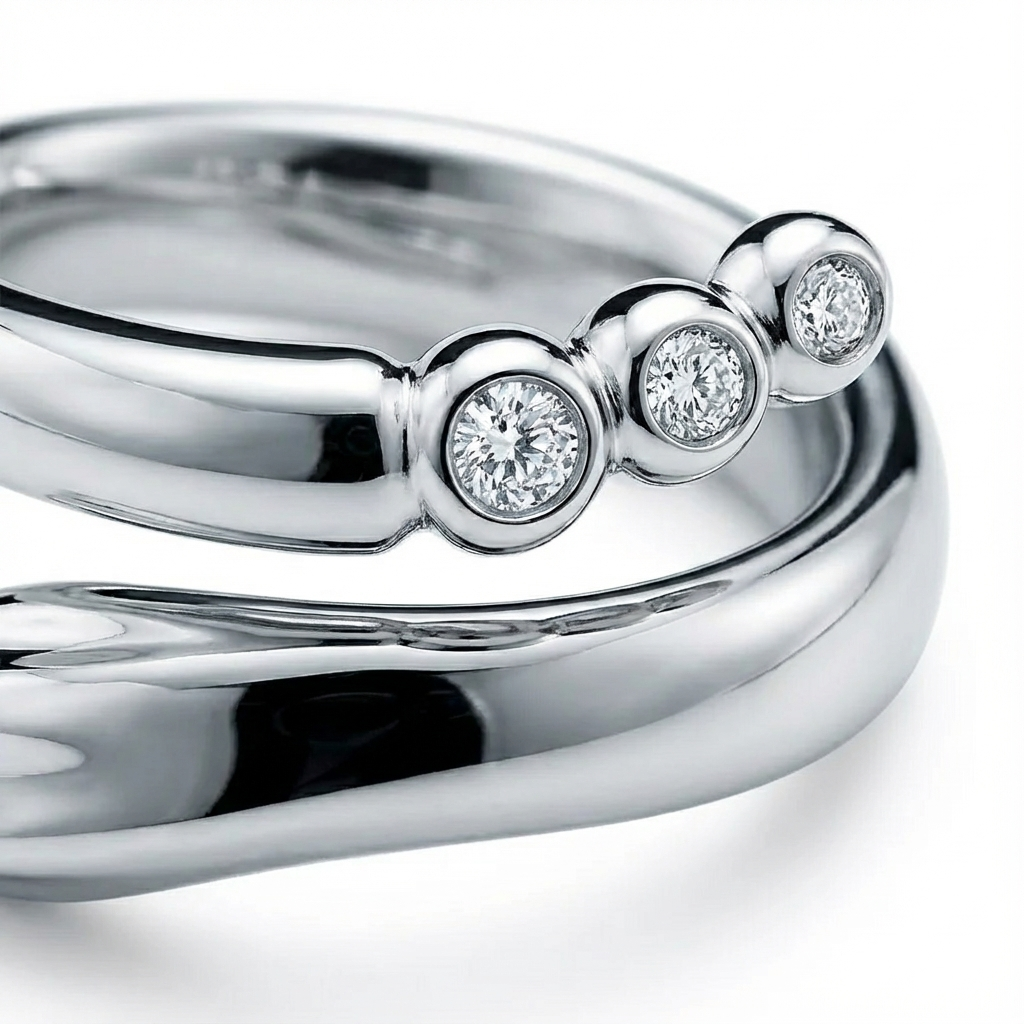 S Curve Yüzük (İthal Kutulu Model)