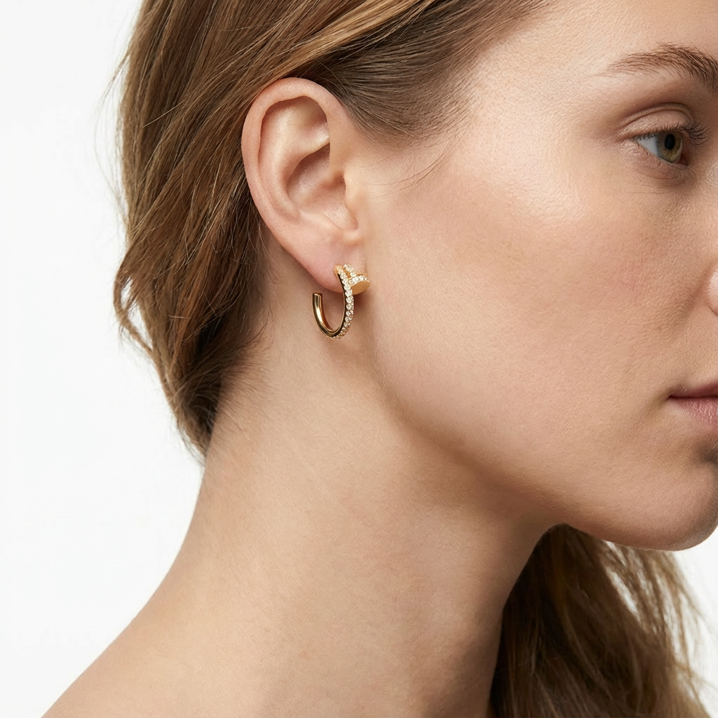 Sovereign Spiral Küpe (İthal Kutulu Model)