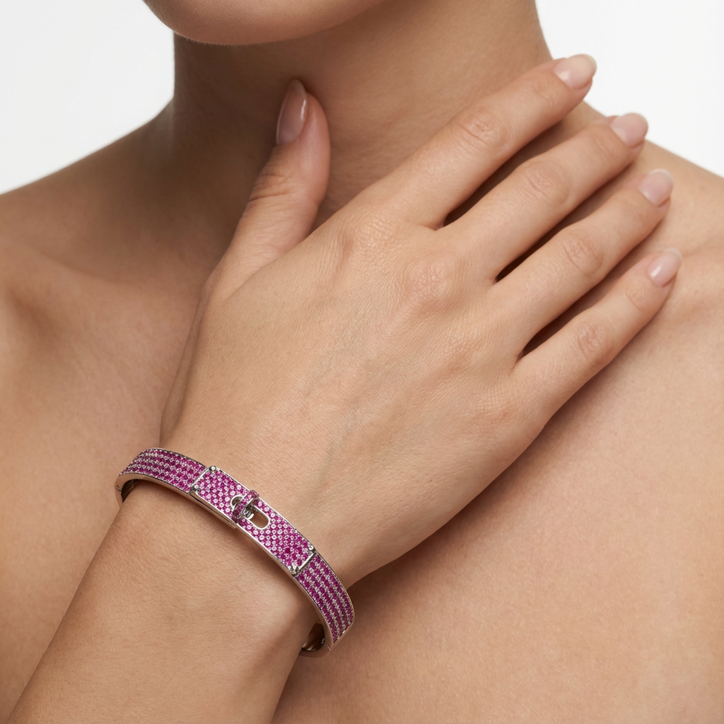 Magenta Handcuffs (Imported, Boxed Model)