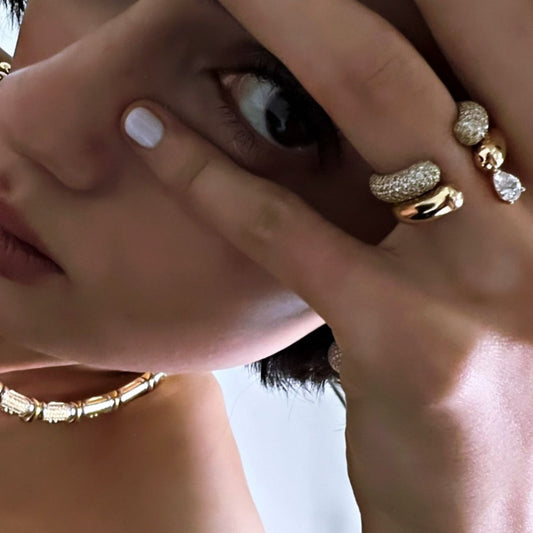 Pear Gleam Yüzük - MuffGem