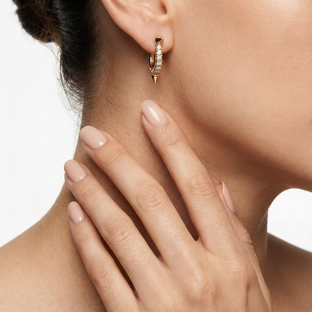 Vetra Bold Küpe (İthal Kutulu Model)