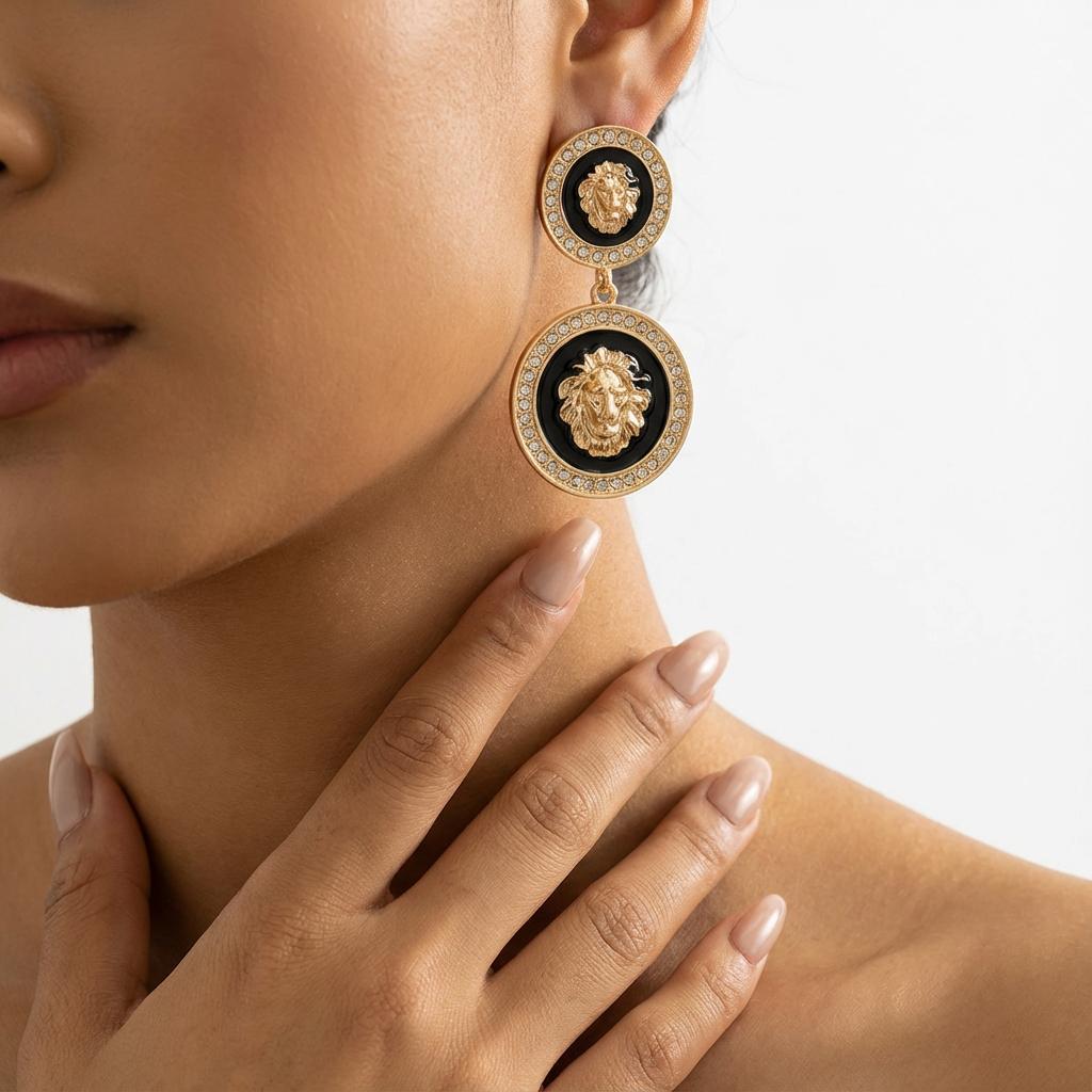 Luminous Lioness Küpe