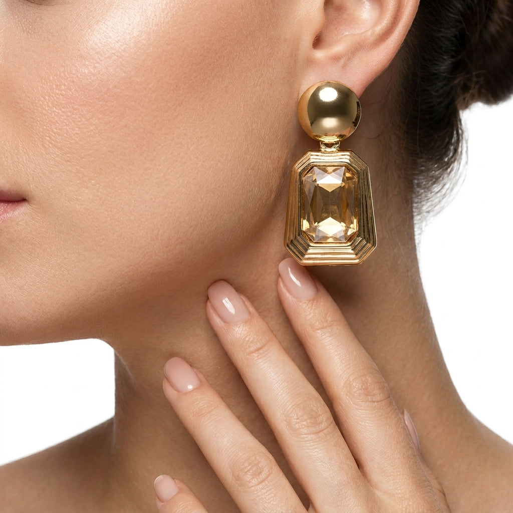 Emerald Estate Earrings