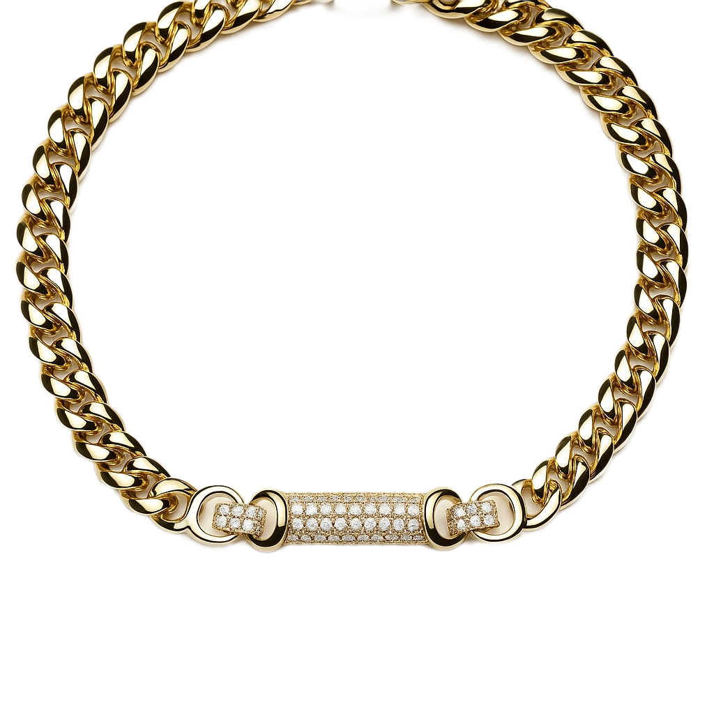 Gilded Curb Bracelet