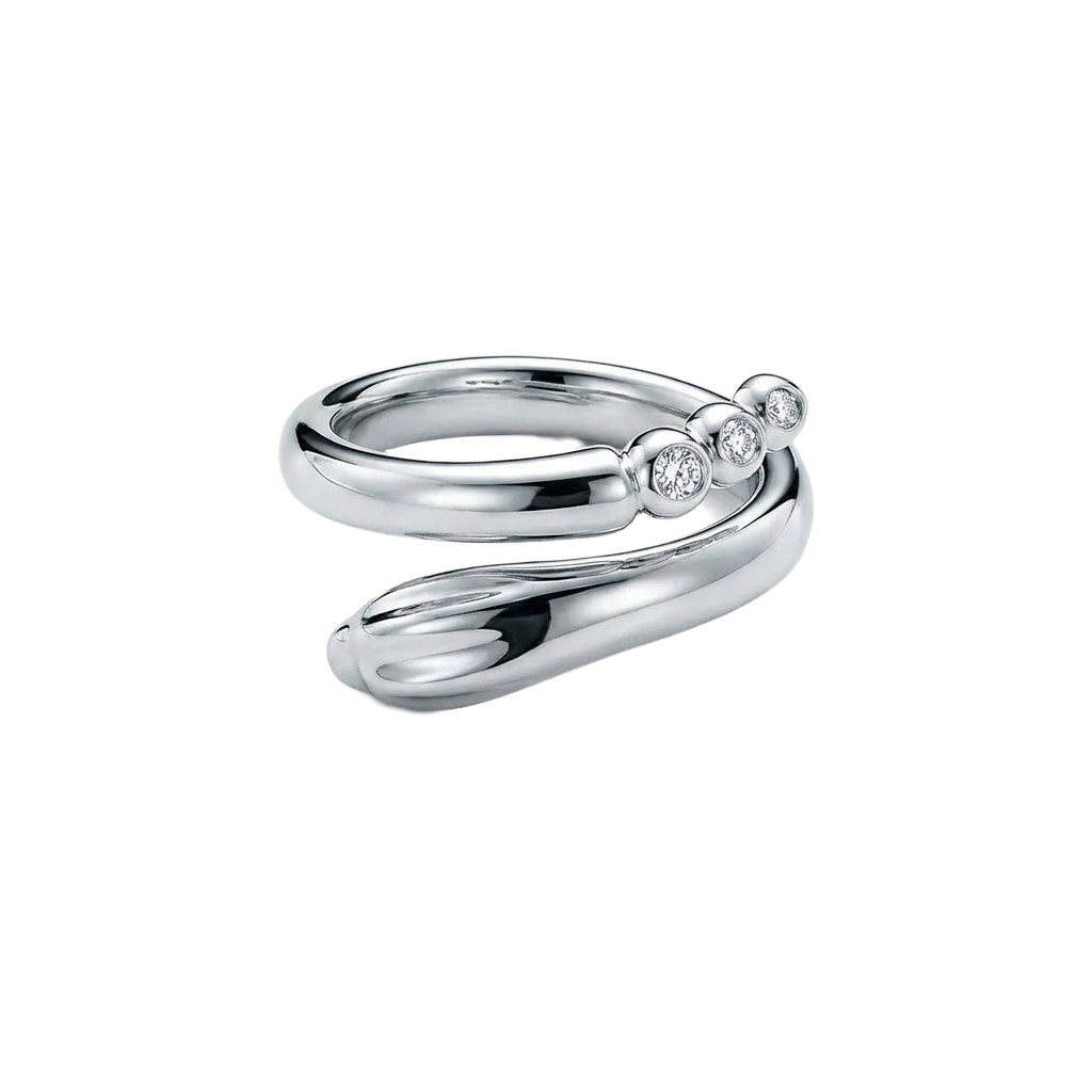 S Curve Ring (Imported Boxed Model)