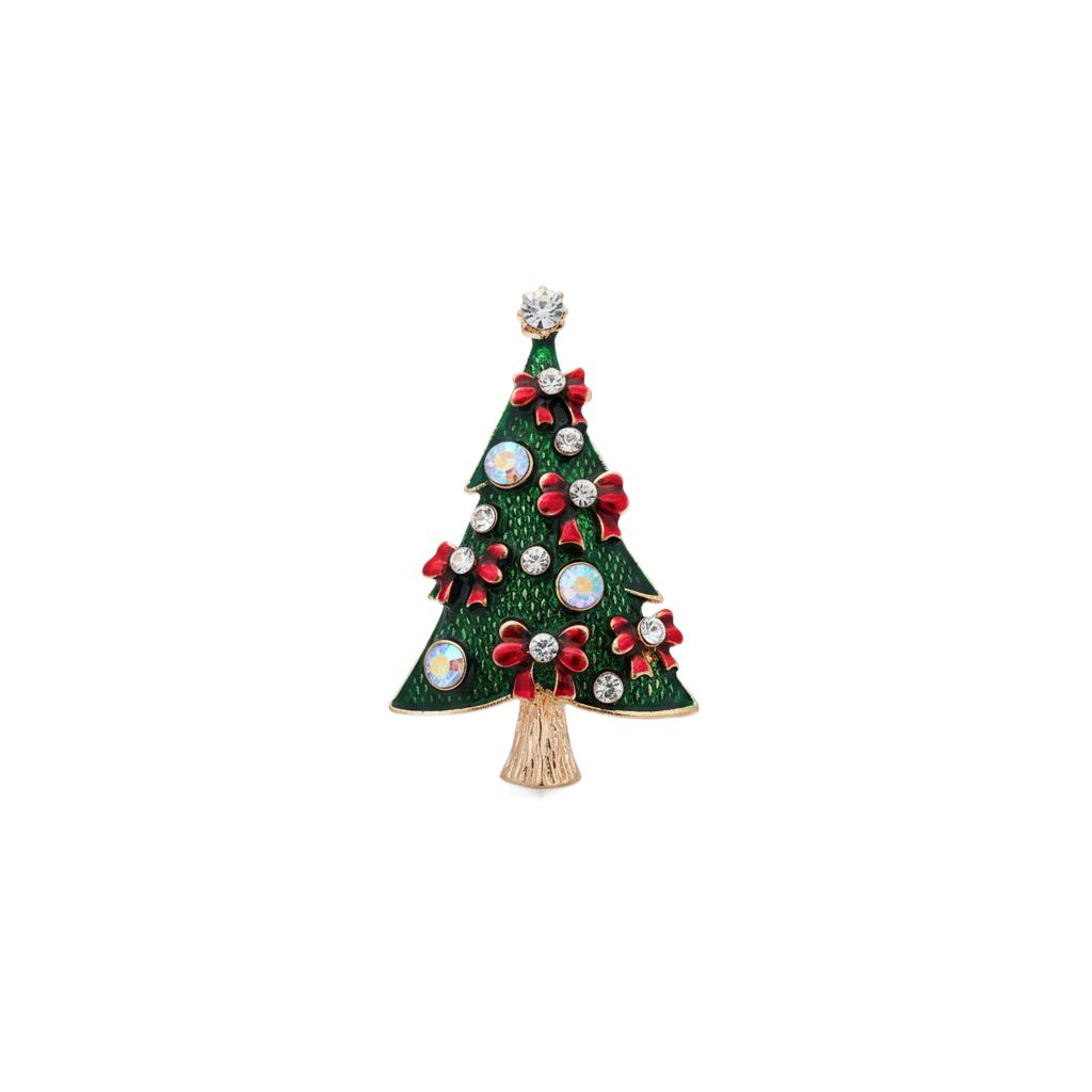 Holly Lights Brooch