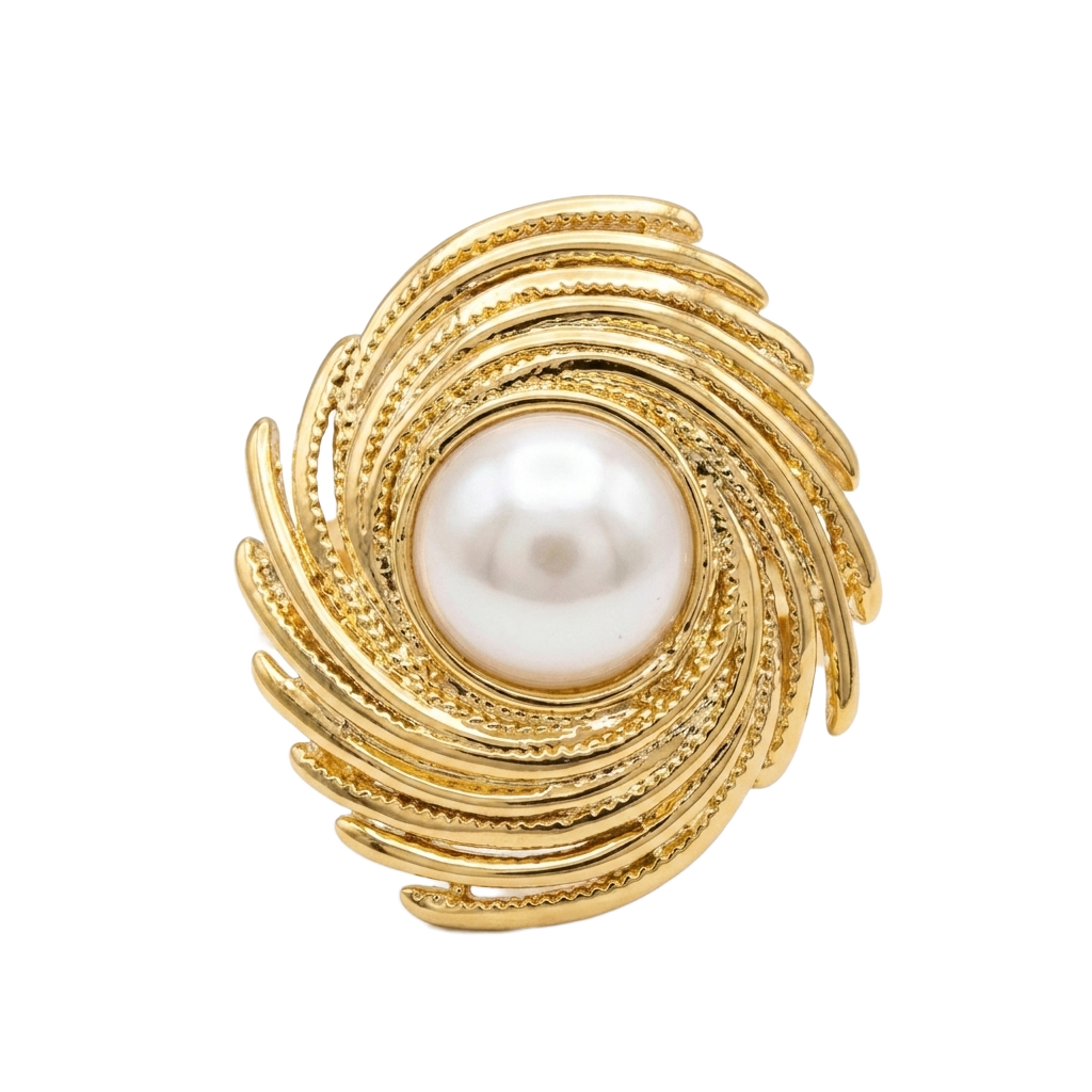 Vortex Pearl Dome Yüzük