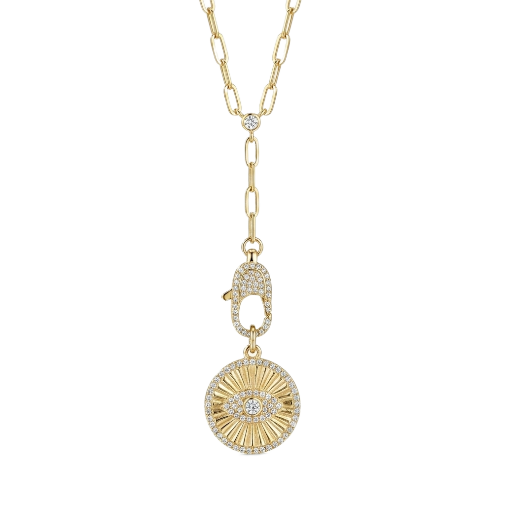 Sunburst Talisman Lariat Kolye
