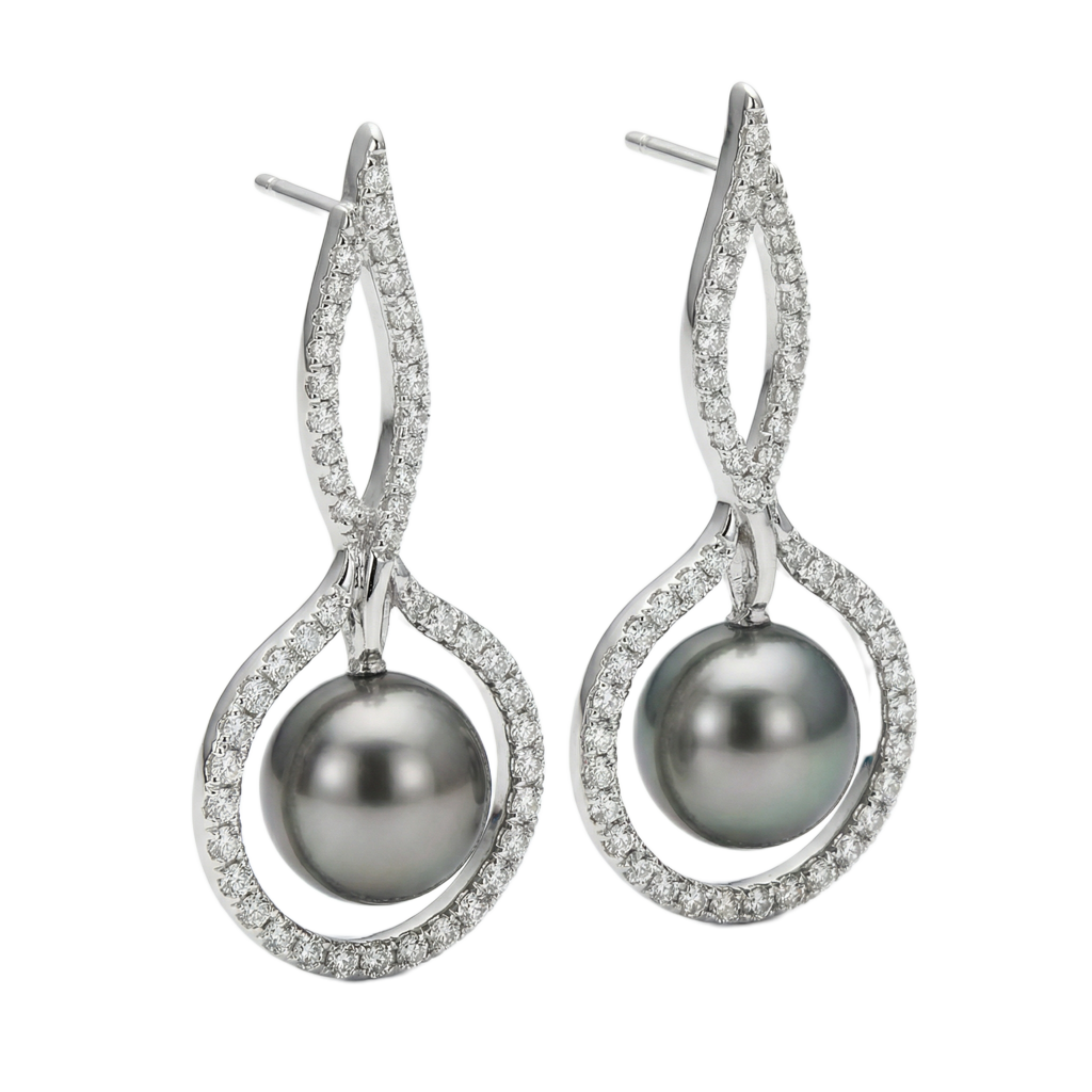 Antracite Nebula Küpe