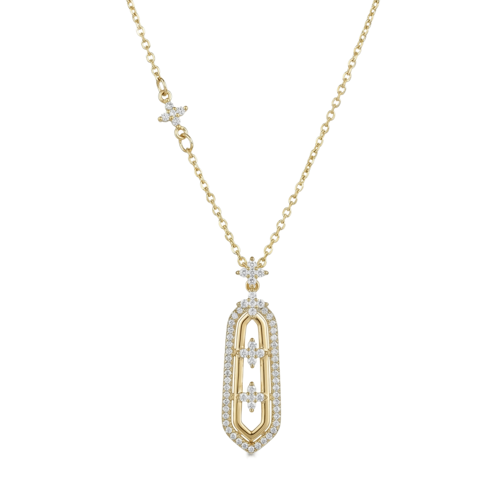 Golden Lattice Kolye