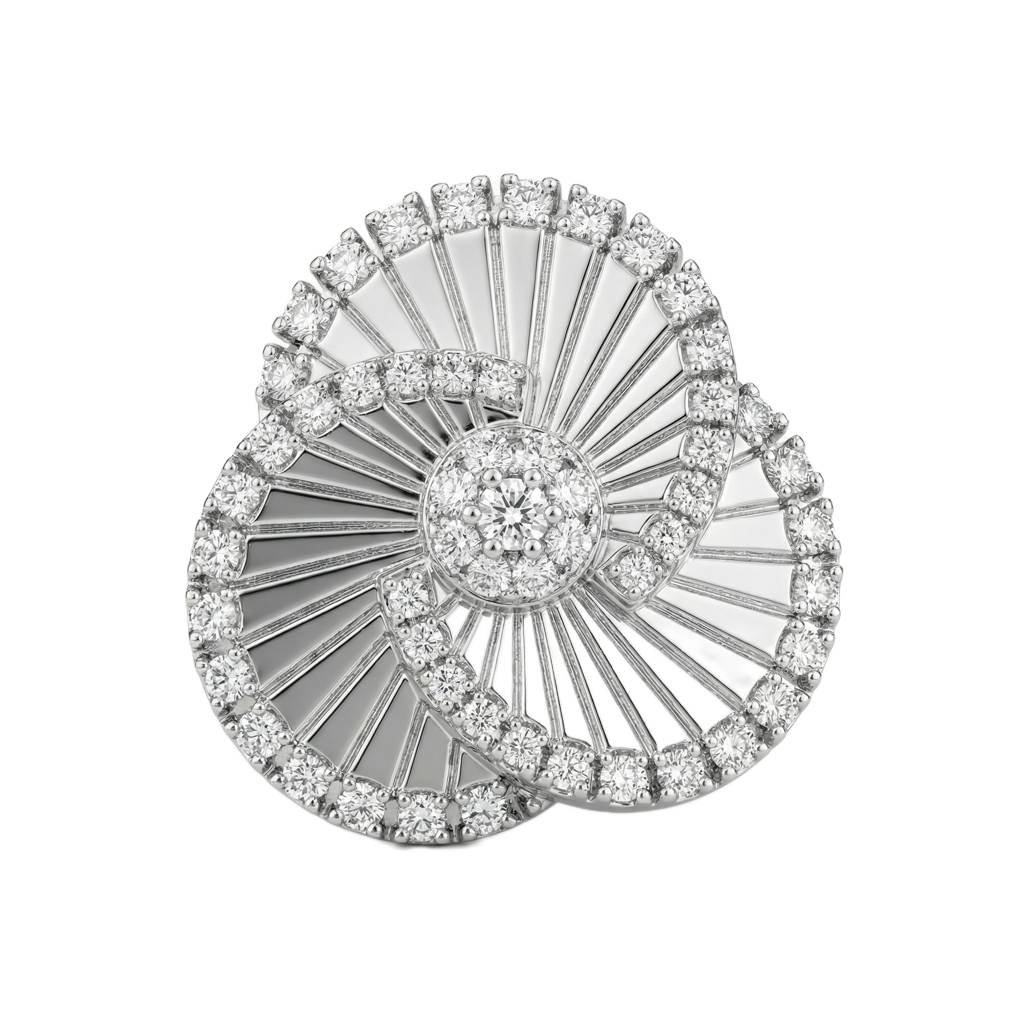 Celestial Trinity Discs Küpe