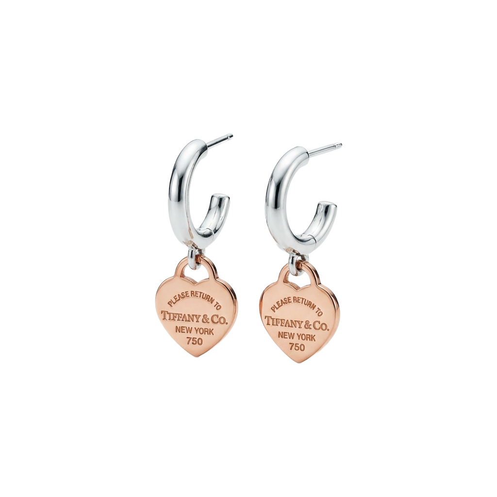 Étoile Heart Küpe (İthal Kutulu Model)