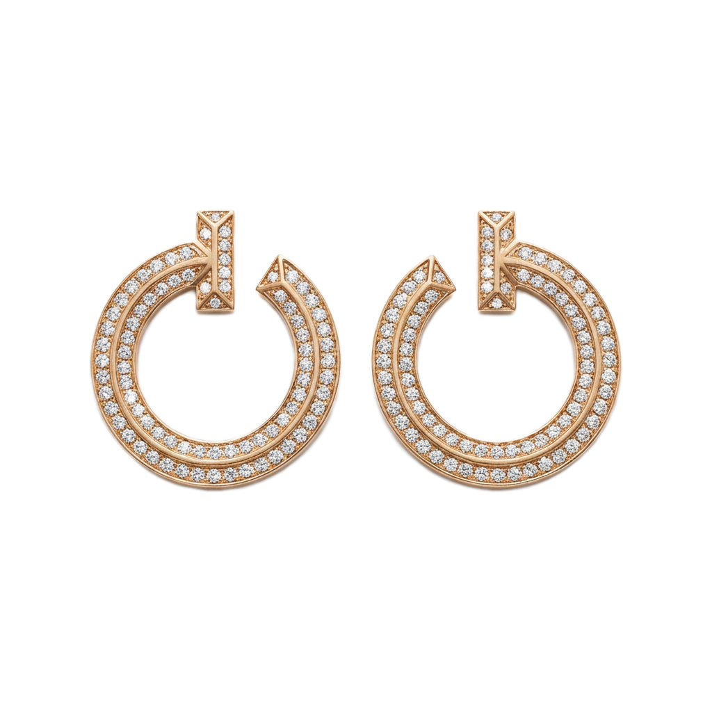 Aureum Crest Küpe (İthal Kutulu Model)