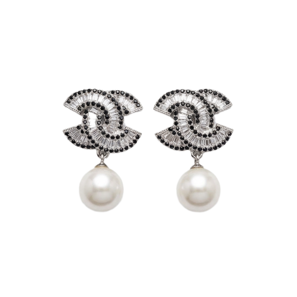 Couture Pearl Earrings (Imported, Boxed Model)