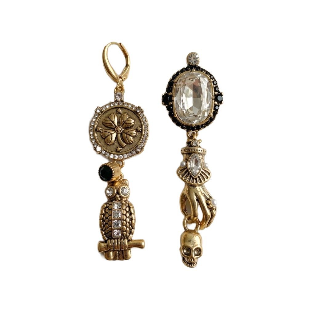 Destiny's Hand & Wisdom Earrings (Imported, Boxed Model)